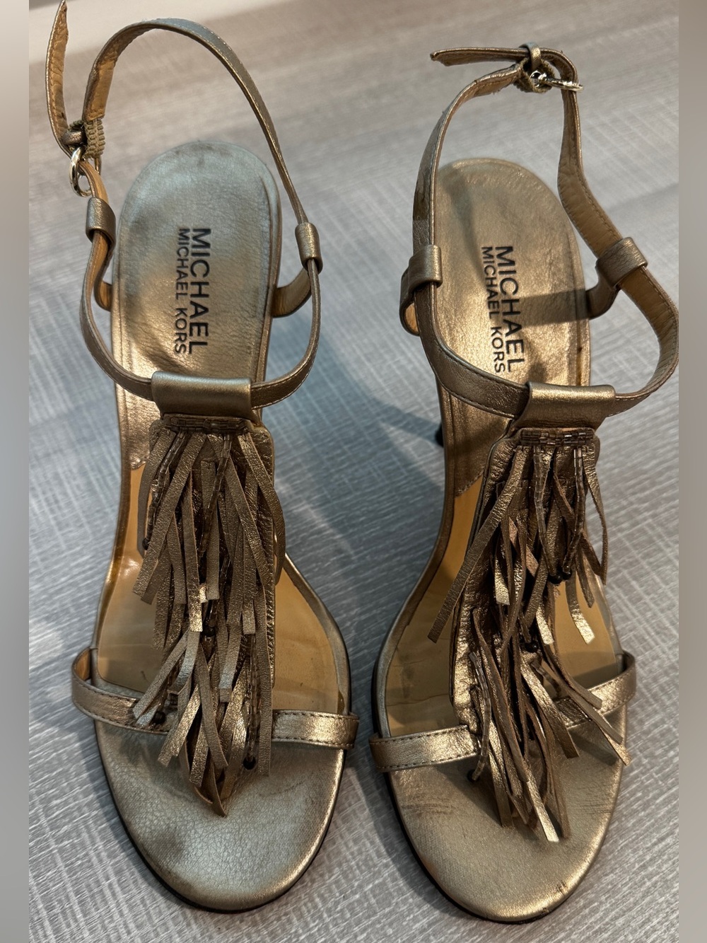MICHAEL Michael Kors Strap Heels. Size 8.5